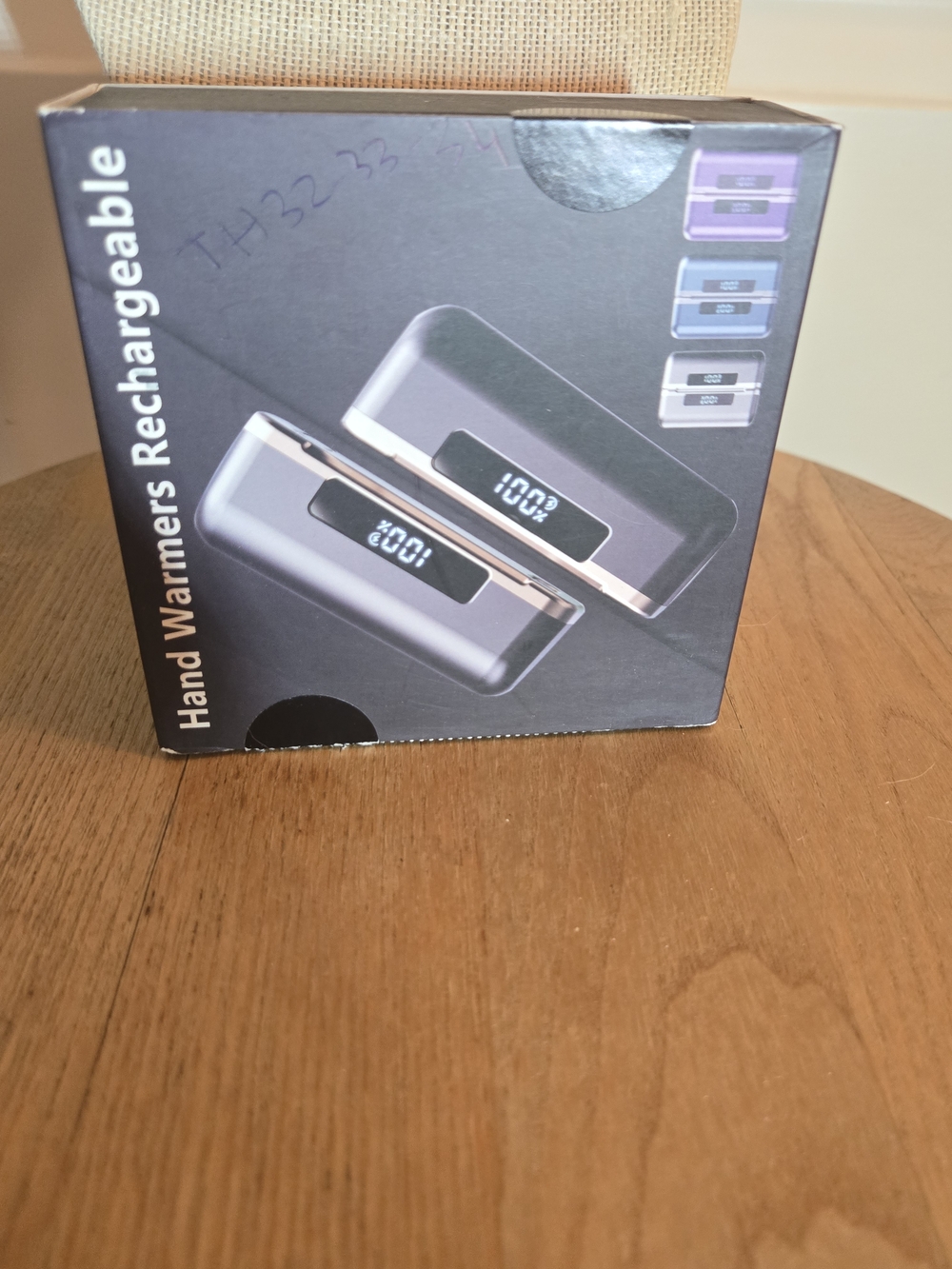 Rechargeable Hand Warmer with Digital Display
